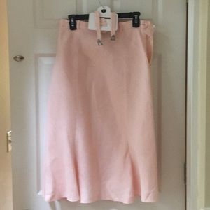 Peach skirt